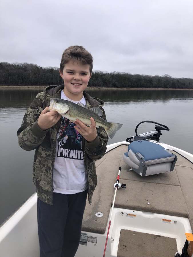 Fishing between Christmas and New Year.