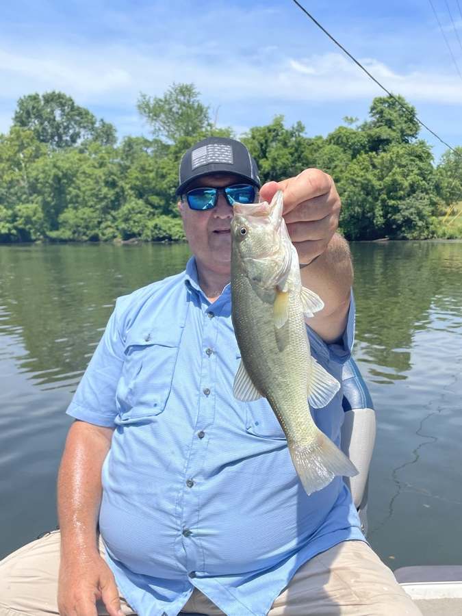 Early summer, and they were still biting.
