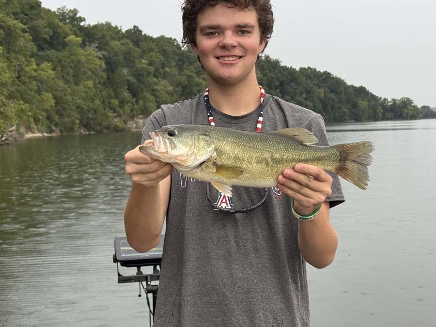 Close to three pounds — the best fish of that summer.