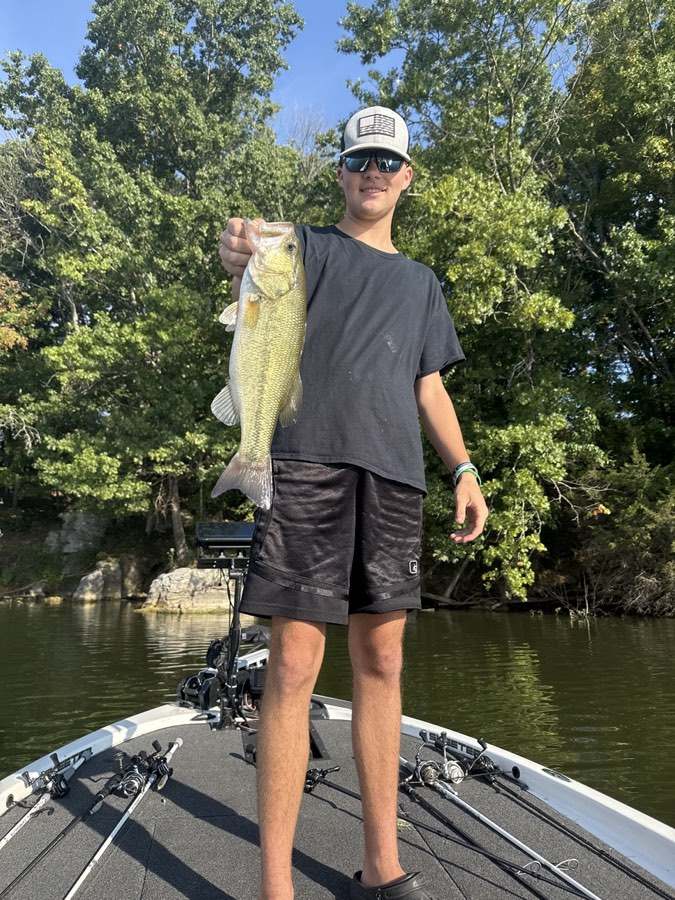 Caught on a Hag's Prickly Pear where two river channels meet.